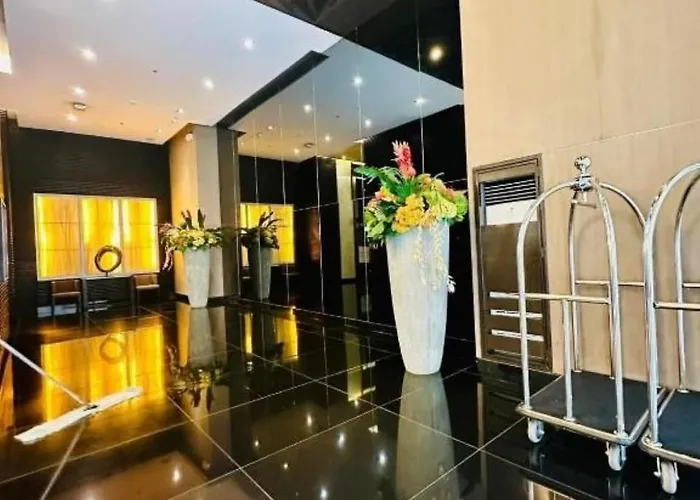 Breathtaking Skyline View At Air Residences Makati Apartment