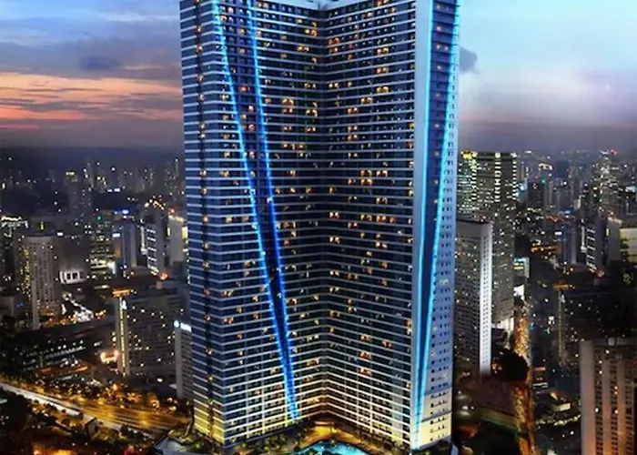 Breathtaking Skyline View At Air Residences Makati Manila