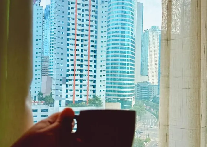 Breathtaking Skyline View At Air Residences Makati Apartment Manila