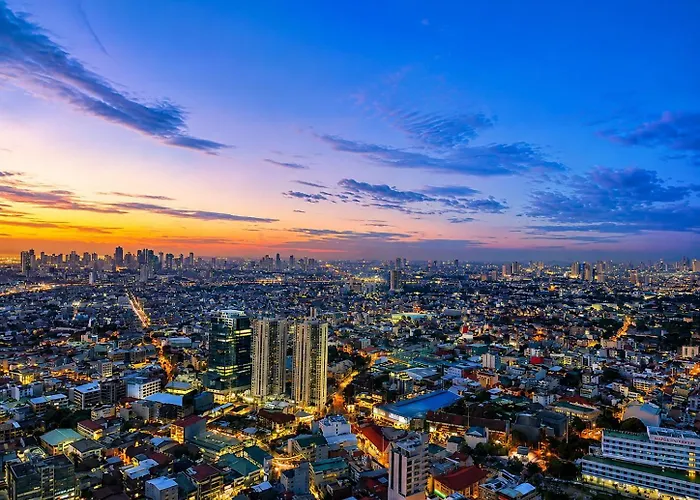 Breathtaking Skyline View At Air Residences Makati Apartment Manila